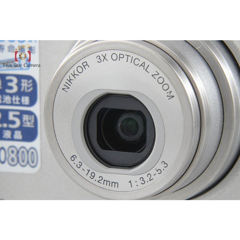 ニコン（Nikon） 【中古】Nikon COOLPIX L6 チタンシルバー コンパクト