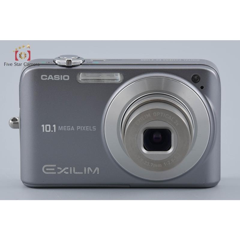 【中古】Casio カシオ EXILIM ZOOM EX-Z1080 グレー コンパクトデジタルカメラ CASIO（カシオ） 【中古】Casio EXILIM ZOOM EX-Z1080 グレー