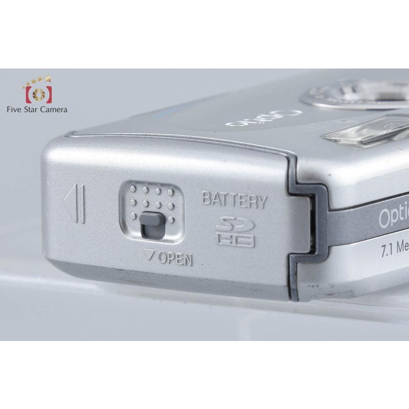 ペンタックス 【中古】PENTAX Optio W30 シルバー 防水デジタルカメラ