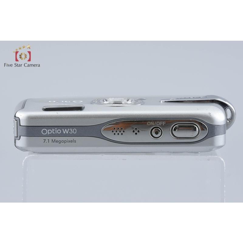 ペンタックス 【中古】PENTAX Optio W30 シルバー 防水デジタルカメラ