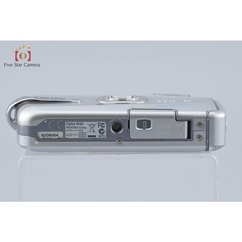 ペンタックス 【中古】PENTAX Optio W30 シルバー 防水デジタルカメラ