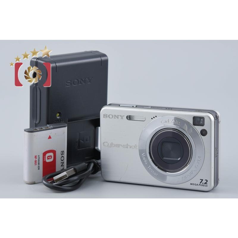 Sony Cyber-shot DSC-W120 コンパクトデジタルカメラ　美品 SONY（ソニー） 【中古】SONY Cyber-Shot DSC-W120 シルバー