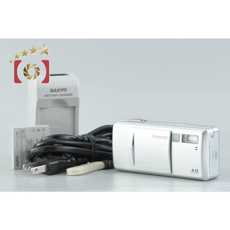中古】SANYO 三洋電機 Xacti DSC-J4 シルバー コンパクトデジタル
