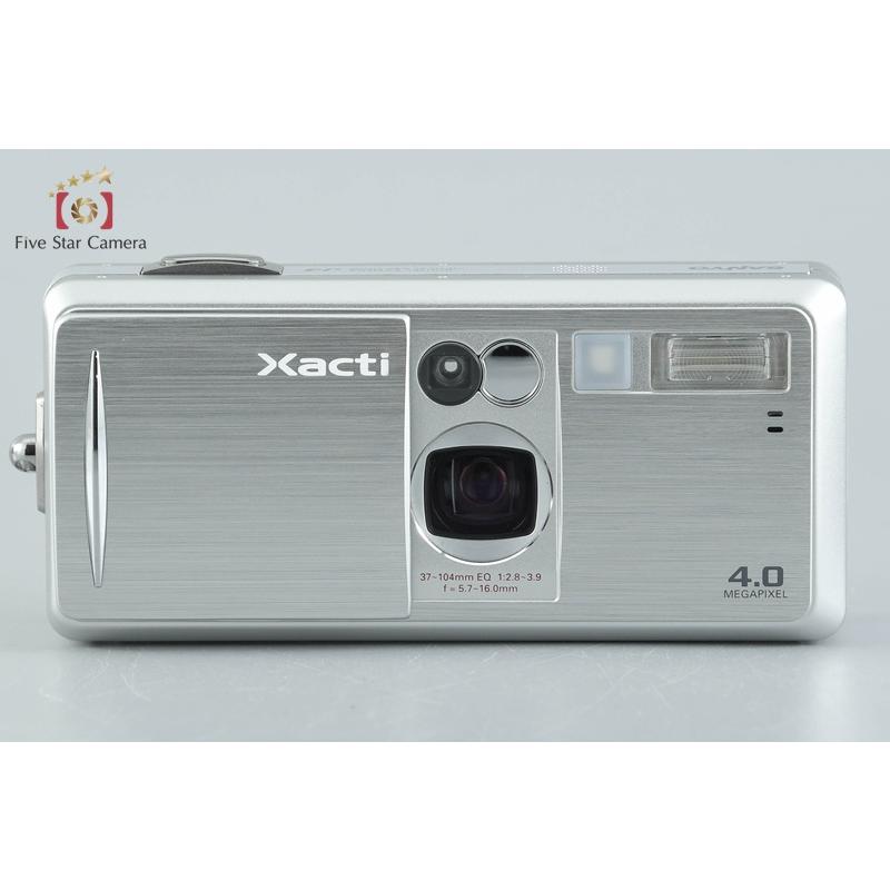 中古】SANYO 三洋電機 Xacti DSC-J4 シルバー コンパクトデジタル