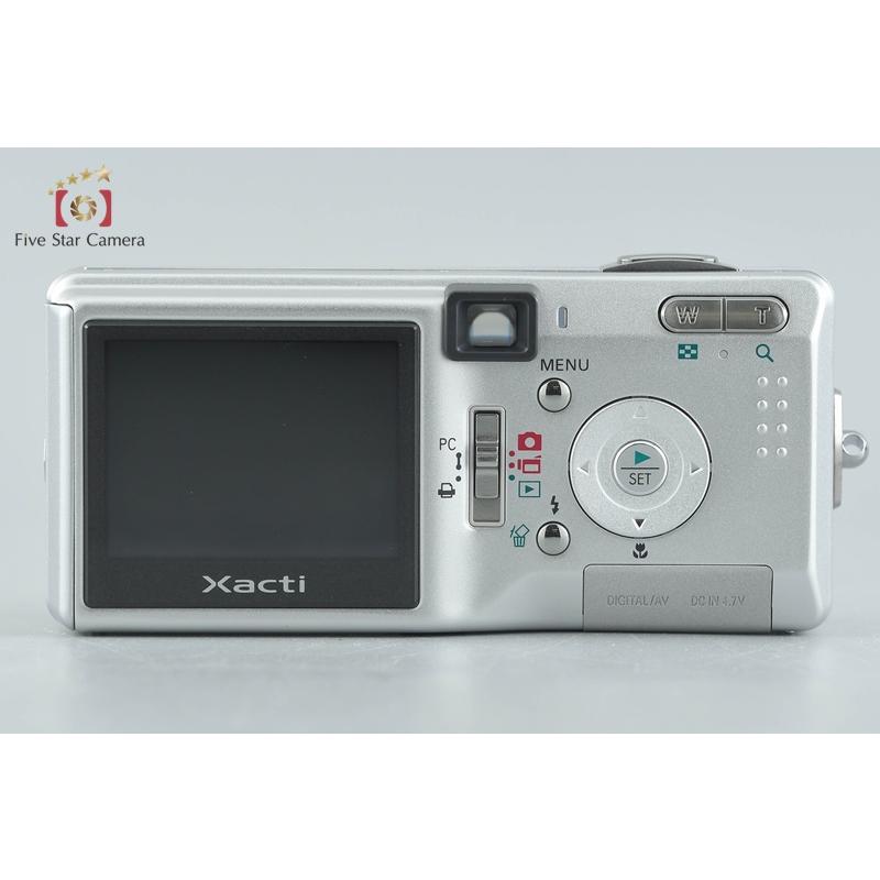 中古】SANYO 三洋電機 Xacti DSC-J4 シルバー コンパクトデジタル