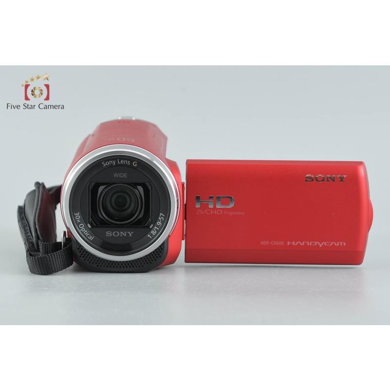 SONY（ソニー） 【中古】SONY ハンディカム HDR-CX680 レッド デジタル