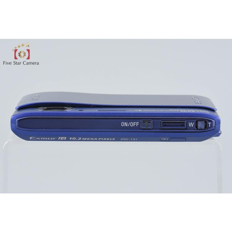 SONY（ソニー） 【中古】SONY Cyber-Shot DSC-TX1 ブルー コンパクト