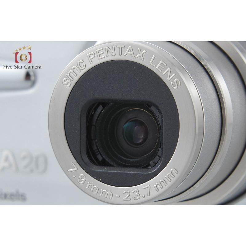 ペンタックス 【中古】PENTAX Optio A20 シルバー コンパクトデジタル