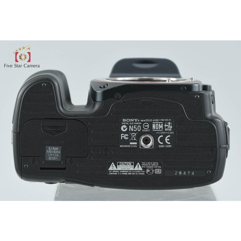 SONY（ソニー） 【中古】SONY α100 DSLR-A100 ブラック デジタル一眼