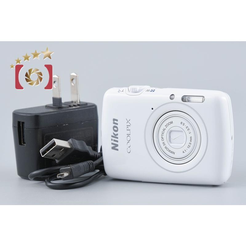 Nikon ニコンCOOLPIX S01コンパクトデジカメ中古 ニコン（Nikon） 【中古】Nikon COOLPIX S01 ホワイト コンパクト