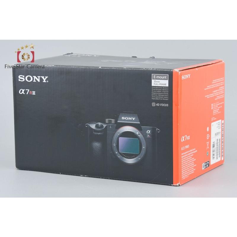 SONY（ソニー） 【中古】SONY α7RIII ILCE-7RM3 ミラーレス一眼カメラ
