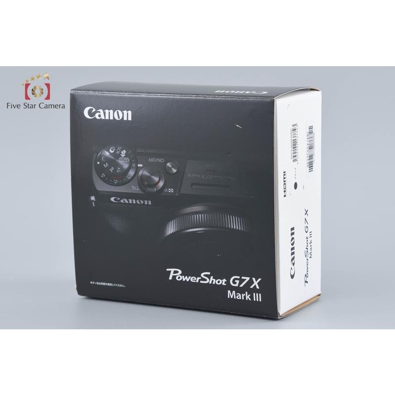 キヤノン（Canon） 【中古】Canon PowerShot G7 X Mark III ブラック
