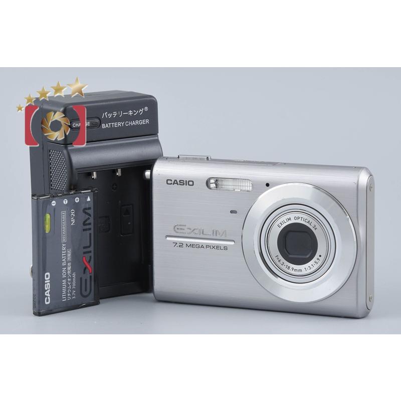 美品✨CASIO EXILIM EX-Z75 コンパクトデジタルカメラ　シルバー CASIO（カシオ） 【中古】Casio EXILIM EX-Z75 シルバー コンパクト