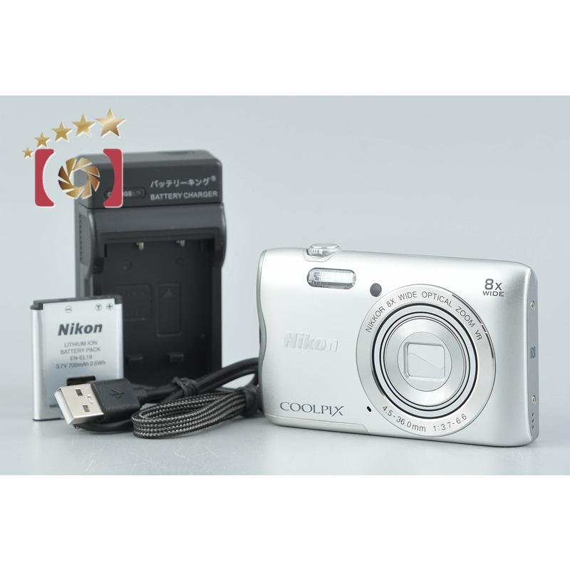 Nikon COOLPIX A300 デジカメ　中古品 ニコン（Nikon） 【中古】Nikon COOLPIX A300 シルバー コンパクト