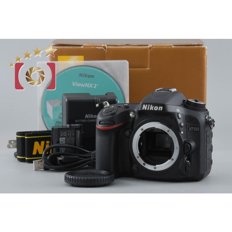 NikonD7100本体_シャッター14418枚/バッテリー劣化無し ニコン（Nikon） 【中古】Nikon D7100 デジタル一眼レフカメラ