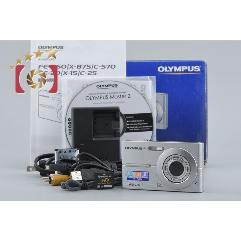 オリンパス（OLYMPUS） 【中古】OLYMPUS Camedia FE-20 シルバー