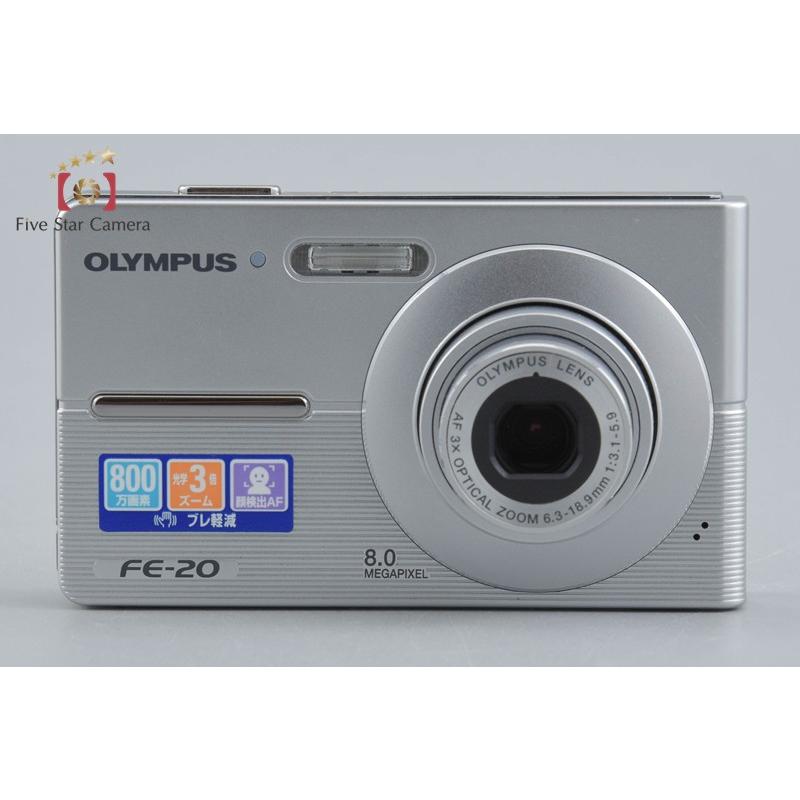 OLYMPUS オリンパス Camedia FE-20 シルバー コンパクトデジタルカメラ