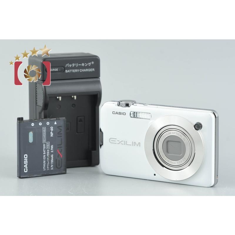 【美品】【動作確認済】CASIO EXILIM EX-S10 デジタルカメラ 白 CASIO（カシオ） 【中古】CASIO EXILIM EX-S10 ホワイト コンパクト