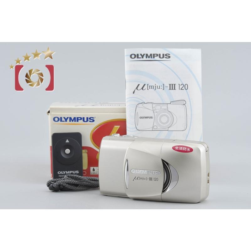 オリンパス（OLYMPUS） 【中古】OLYMPUS μ[mju:]-III 120 ミュー