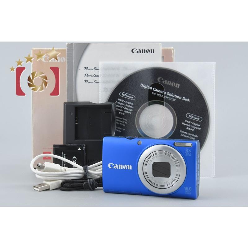 キヤノン（Canon） 【中古】Canon PowerShot A4000 IS ブルー