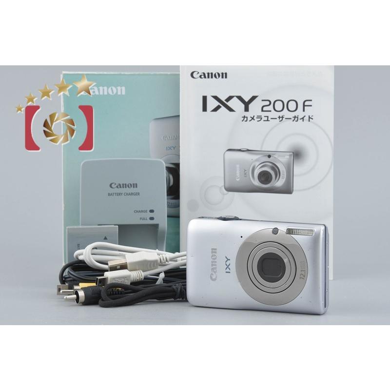 Canon IXY 200F シルバー コンパクトデジタルカメラ Canon IXY 200F