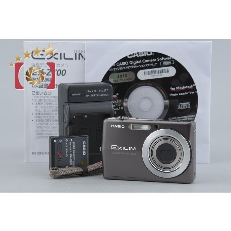 CASIO カシオ EXILIM EX-Z700 グレー デジカメ 動作確認済 CASIO