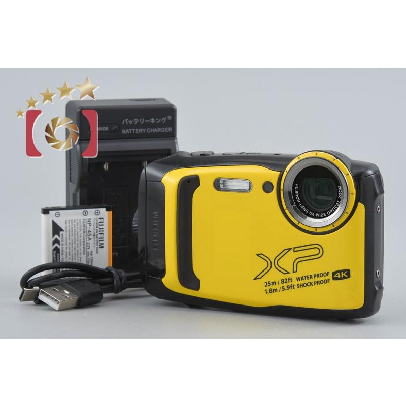 富士フイルム Fujifilm FinePix XP140 4K イエロー 中古 FUJIFILM（フジフイルム） 【中古】FUJIFILM 富士フイルム FINEPIX