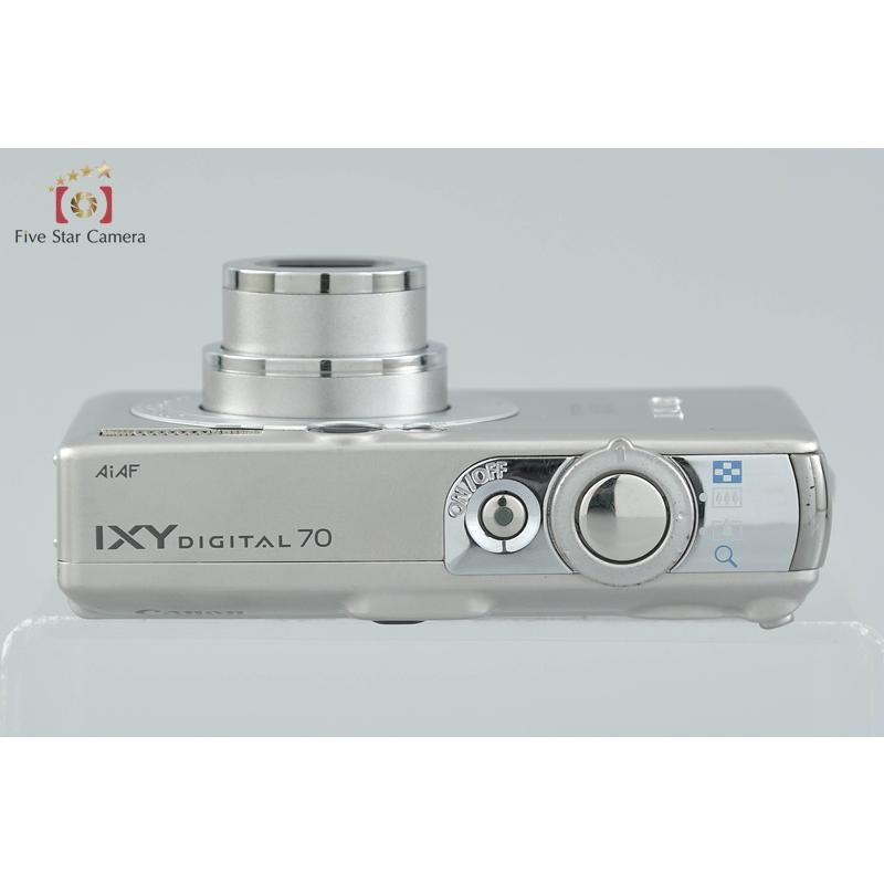 Canon IXY DIGITAL 70シルバー 動作確認済　中古良品 キヤノン（Canon） 【中古】Canon IXY Digital 70 シルバー コンパクト