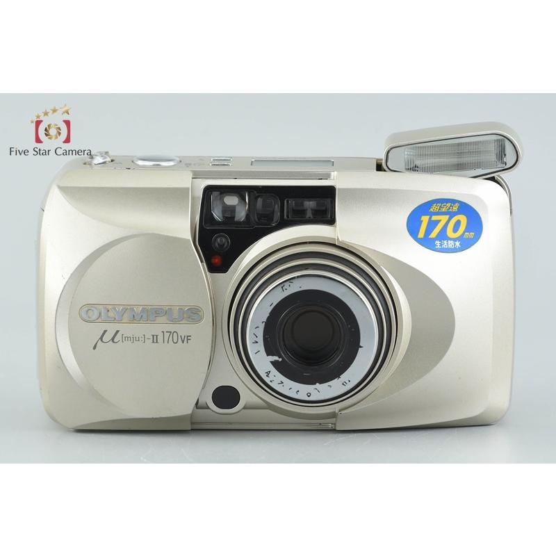 【完動品 美品】Olympus オリンパス μII 170VF mju ＠420 オリンパス（OLYMPUS） 【中古】OLYMPUS μ[mju:]-II ミューII 170 VF