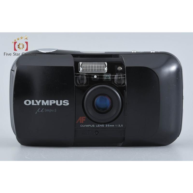 オリンパス（OLYMPUS） 【中古】OLYMPUS μ[mju:] ブラック コンパクト
