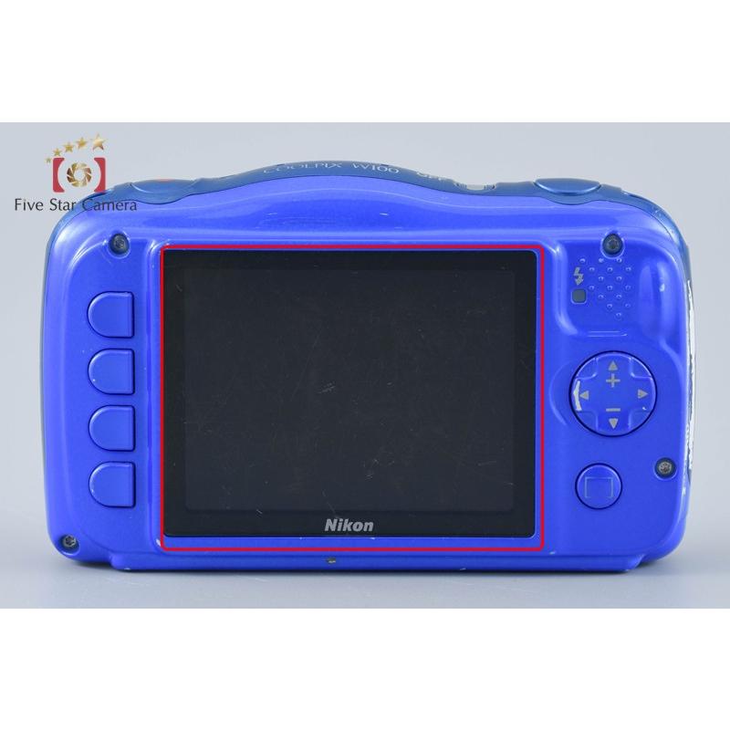 ニコン（Nikon） 【中古】Nikon COOLPIX W100 ブルー コンパクト
