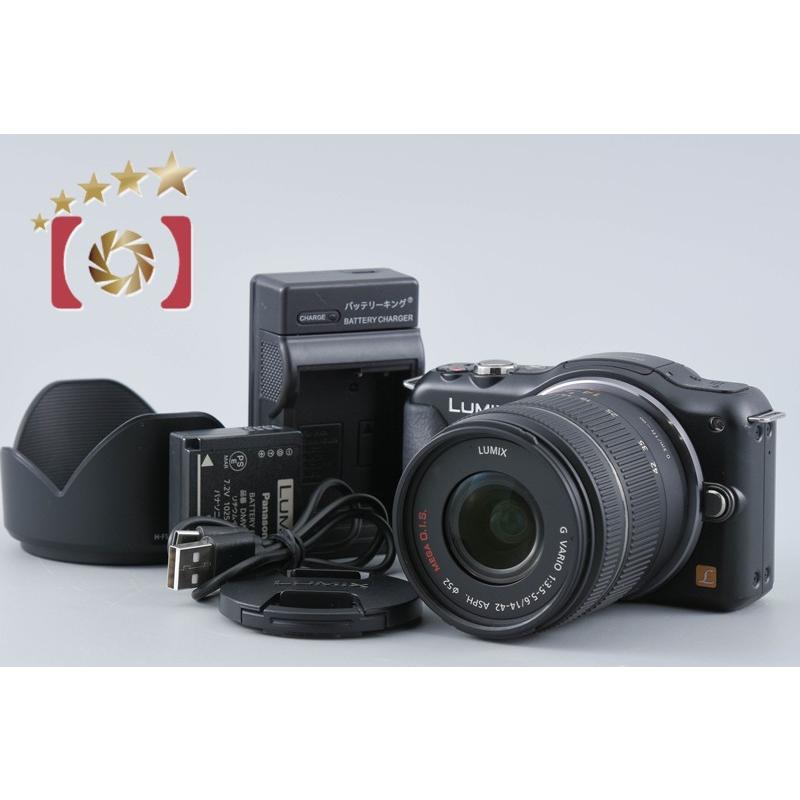カメラ Panasonic DMC-GF5 ミラーレス一眼 14-42mmレンズ付き
