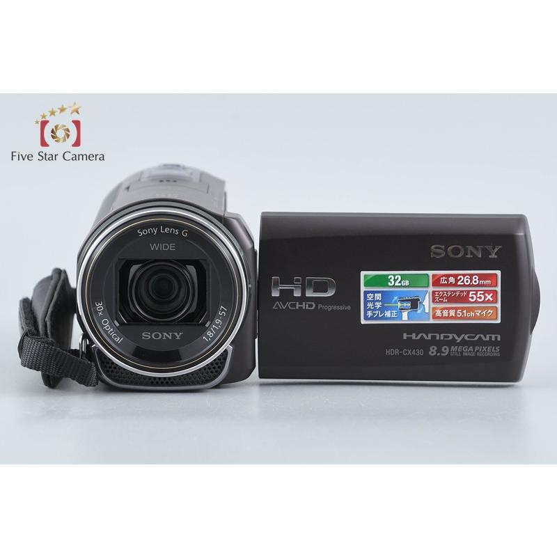 SONY（ソニー） 【中古】SONY HANDYCAM HDR-CX430V ブラウン デジタル
