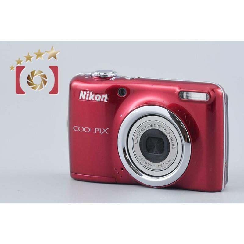 【動作良好】Nikon デジタルカメラCOOLPIX L23 レッド ニコン（Nikon） 【中古】Nikon COOLPIX L23 レッド コンパクト