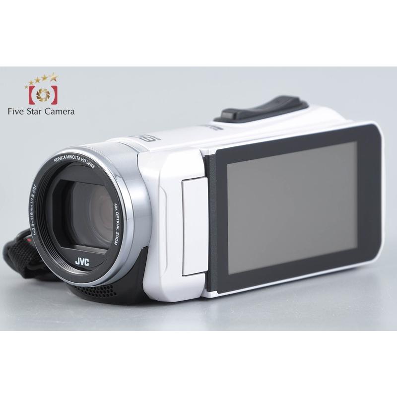 中古】JVC ケンウッド Everio GZ-F200 パールホワイト デジタルビデオ