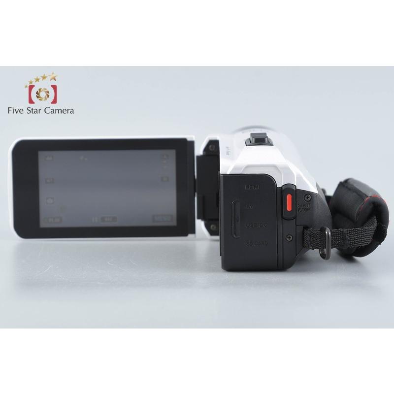 中古】JVC ケンウッド Everio GZ-F200 パールホワイト デジタルビデオ