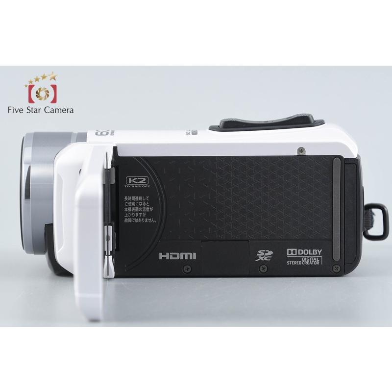 中古】JVC ケンウッド Everio GZ-F200 パールホワイト デジタルビデオ