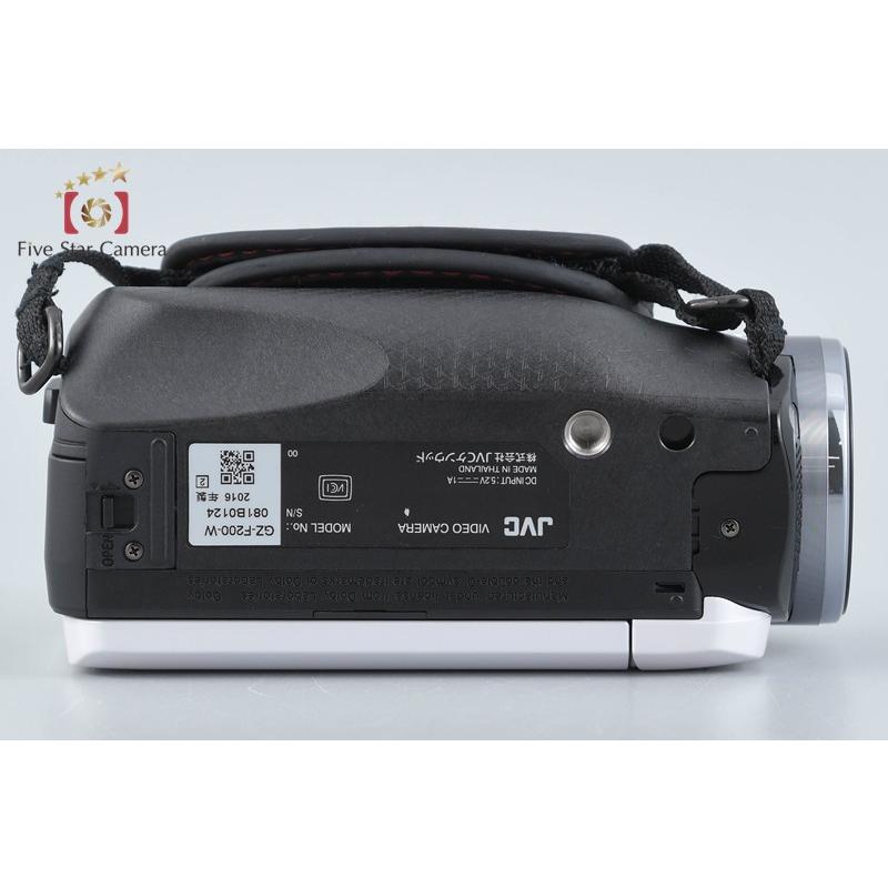 中古】JVC ケンウッド Everio GZ-F200 パールホワイト デジタルビデオ