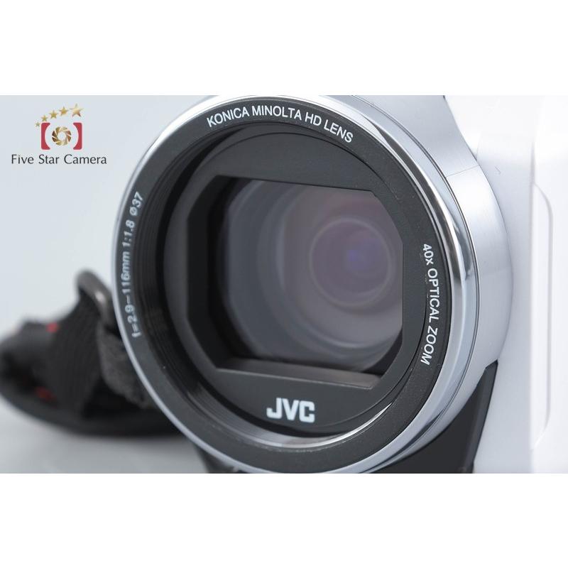 中古】JVC ケンウッド Everio GZ-F200 パールホワイト デジタルビデオ