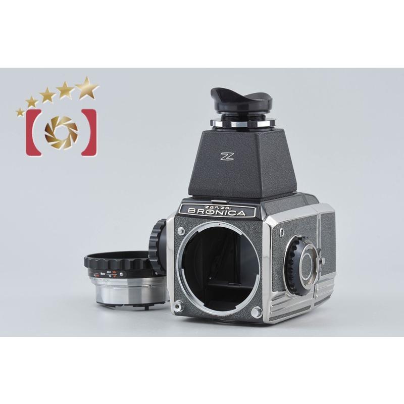 Zenza Bronica S2後期 中判 フィルムカメラ レンズ付き 中古】ZENZA BRONICA ゼンザブロニカ S2 後期 シルバー 中判フィルム