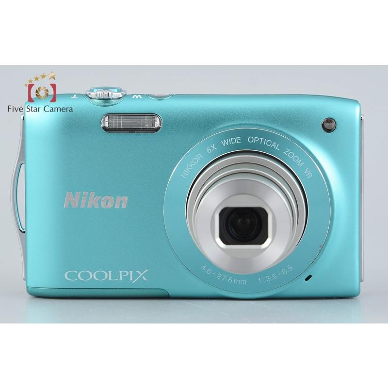 ニコン（Nikon） 【中古】Nikon COOLPIX S3300 ミントグリーン