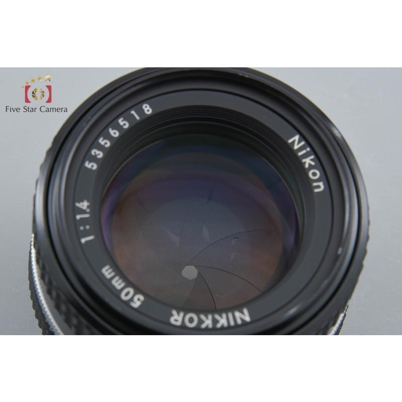 ニコン（Nikon） 【中古】Nikon Ai-S NIKKOR 50mm f/1.4 : 中古カメラ 