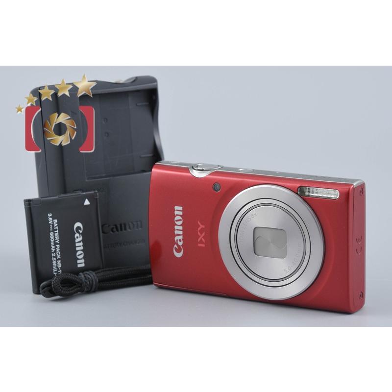 【美品】箱付き Canon IXY 200 コンパクトデジタルカメラ レッド キヤノン（Canon） 【中古】Canon IXY 200 レッド コンパクトデジタル