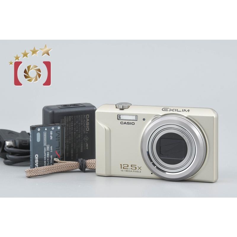 CASIO（カシオ） 【中古】Casio EXILIM EX-ZS150 ゴールド コンパクト