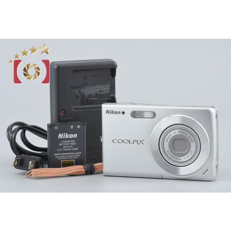 【中古美品】Nikon COOLPIX S200 ニコン クールピクス ニコン（Nikon） 【中古】Nikon COOLPIX S200 シルバー コンパクト