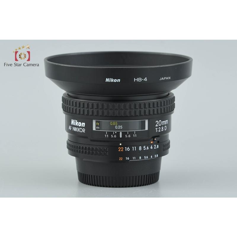 ニコン（Nikon） 【中古】Nikon AF NIKKOR 20mm f/2.8 D : 中古カメラ 