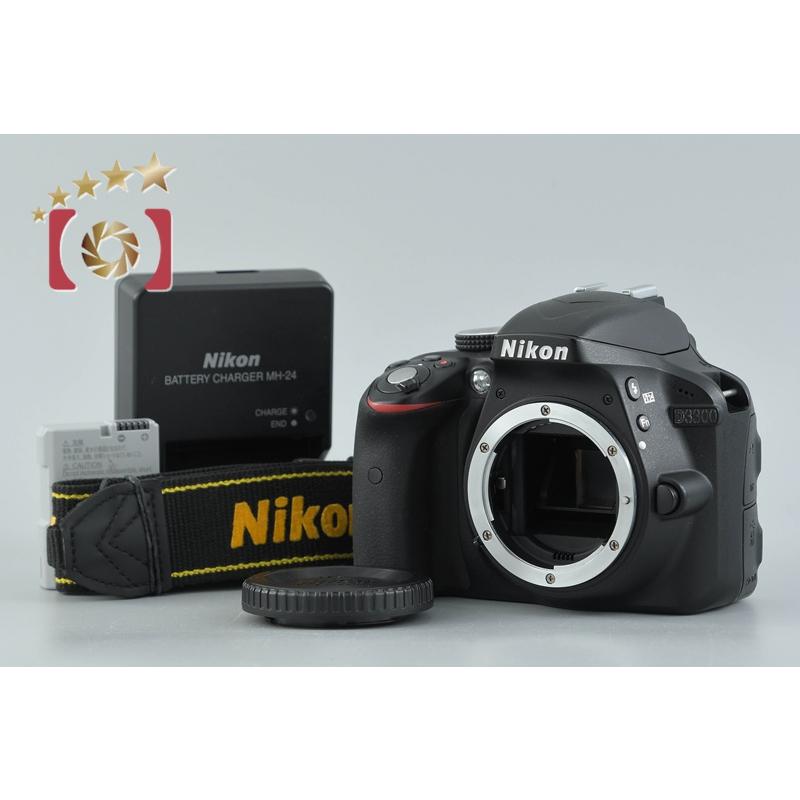 ニコン（Nikon） 【中古】Nikon D3300 ブラック デジタル一眼レフ