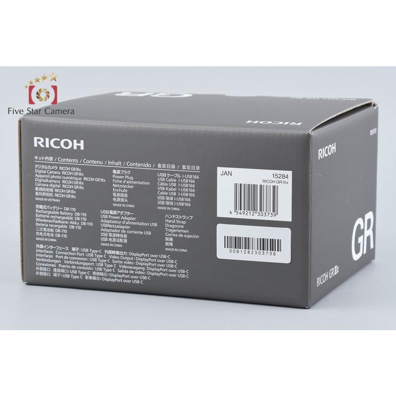 リコー（RICOH） 【中古】RICOH GR IIIx コンパクトデジタルカメラ