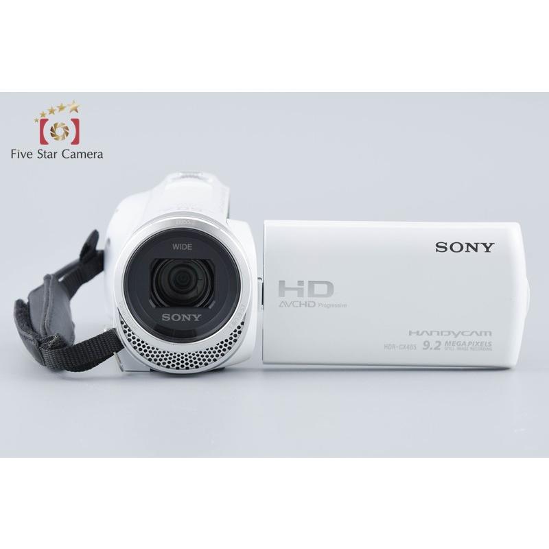 SONY（ソニー） 【中古】SONY HDR-CX485 ホワイト ビデオカメラ : 中古