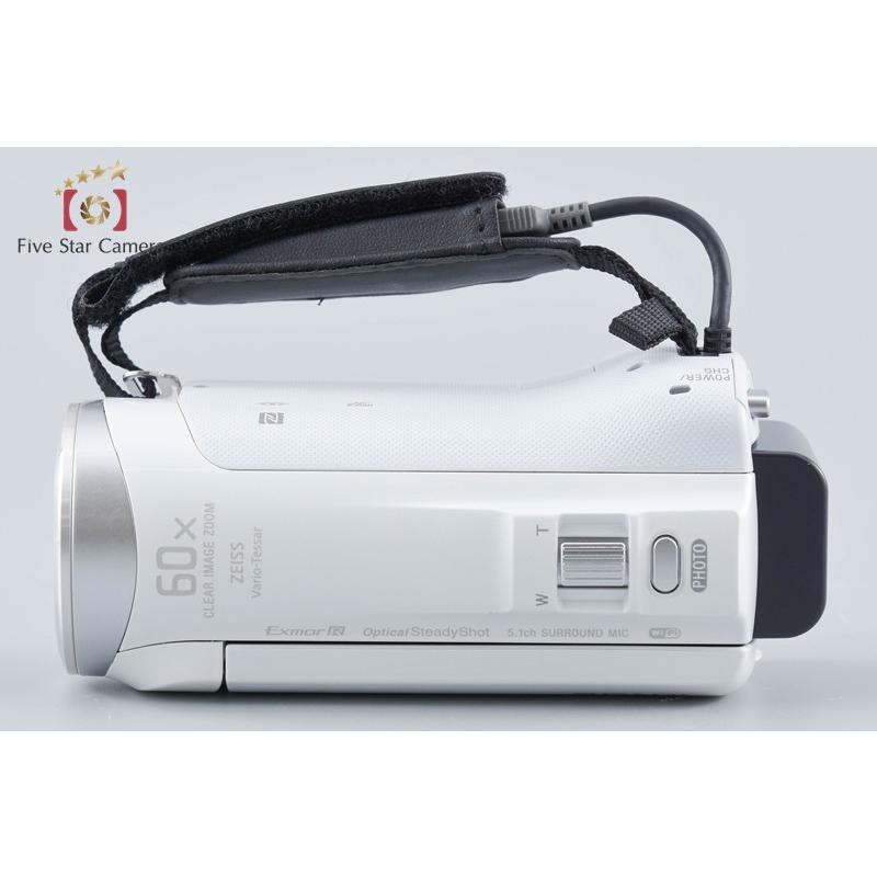 SONY（ソニー） 【中古】SONY HDR-CX485 ホワイト ビデオカメラ : 中古